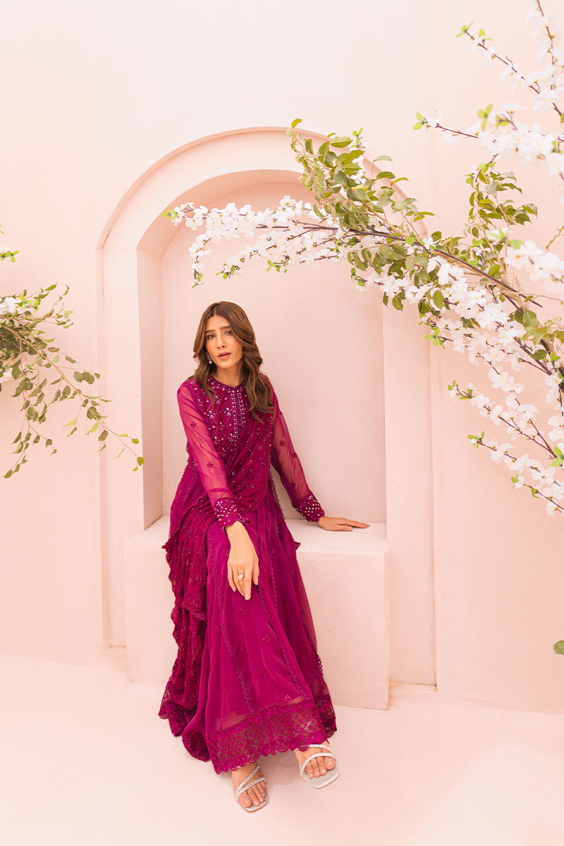 Sana Abbas | Luxury Pret | RUBA - Official Sana Abbas - Agha Fabrics UK