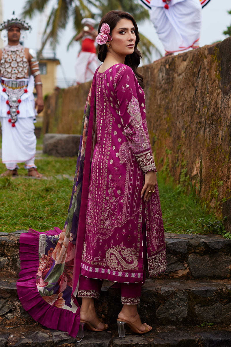 Gulaal | Saffira Lawn 25 | Aria - Official Gulaal - Agha Fabrics UK