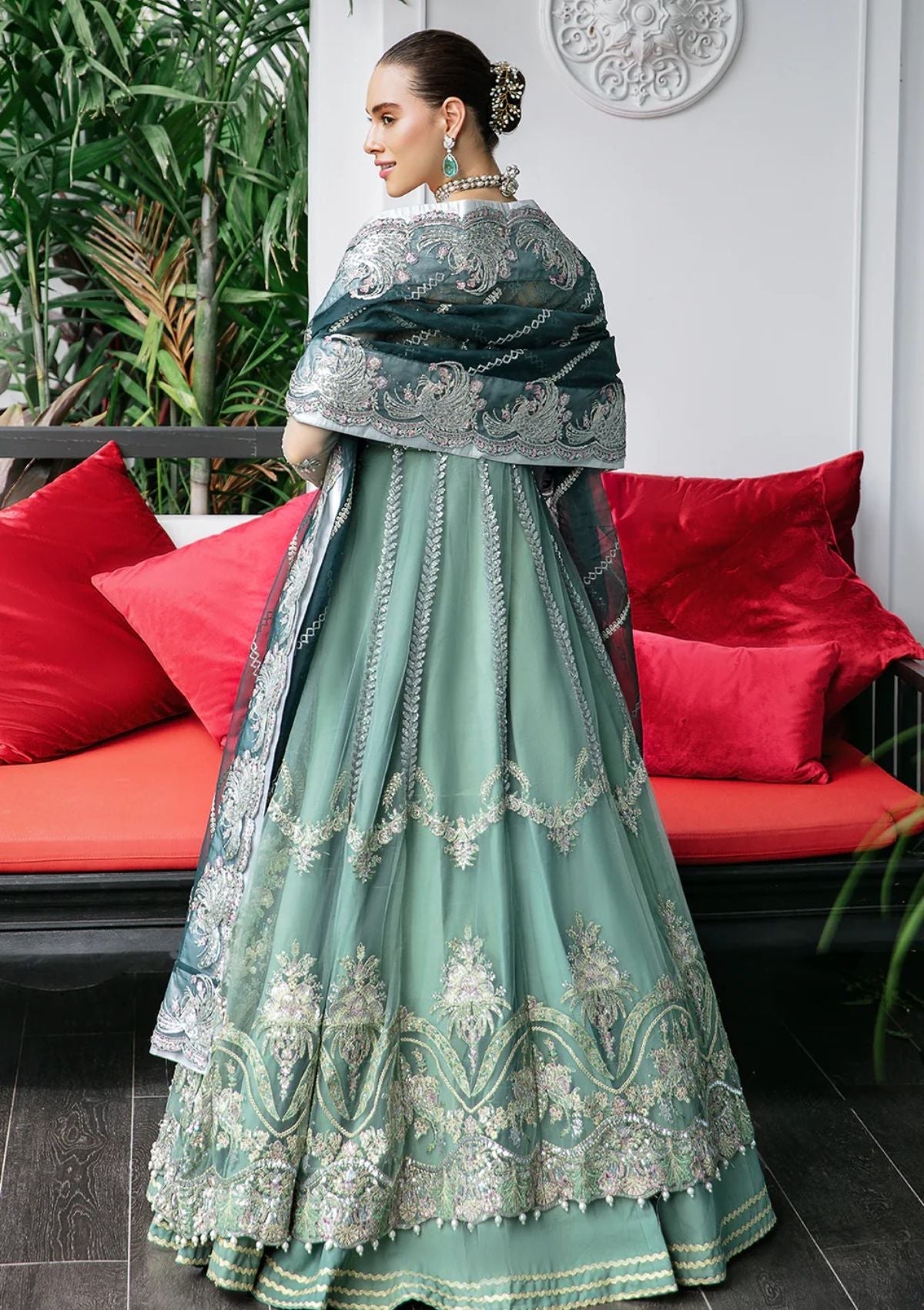 Wedding Collection - Avyana - Surmaya - Izel - D#06 - Official Avyana - Agha Fabrics UK