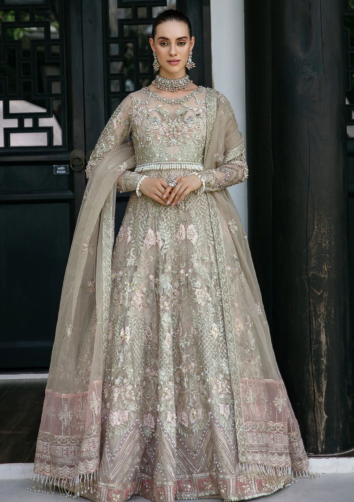 Wedding Collection - Avyana - Surmaya - Nora - D#03 - Official Avyana - Agha Fabrics UK