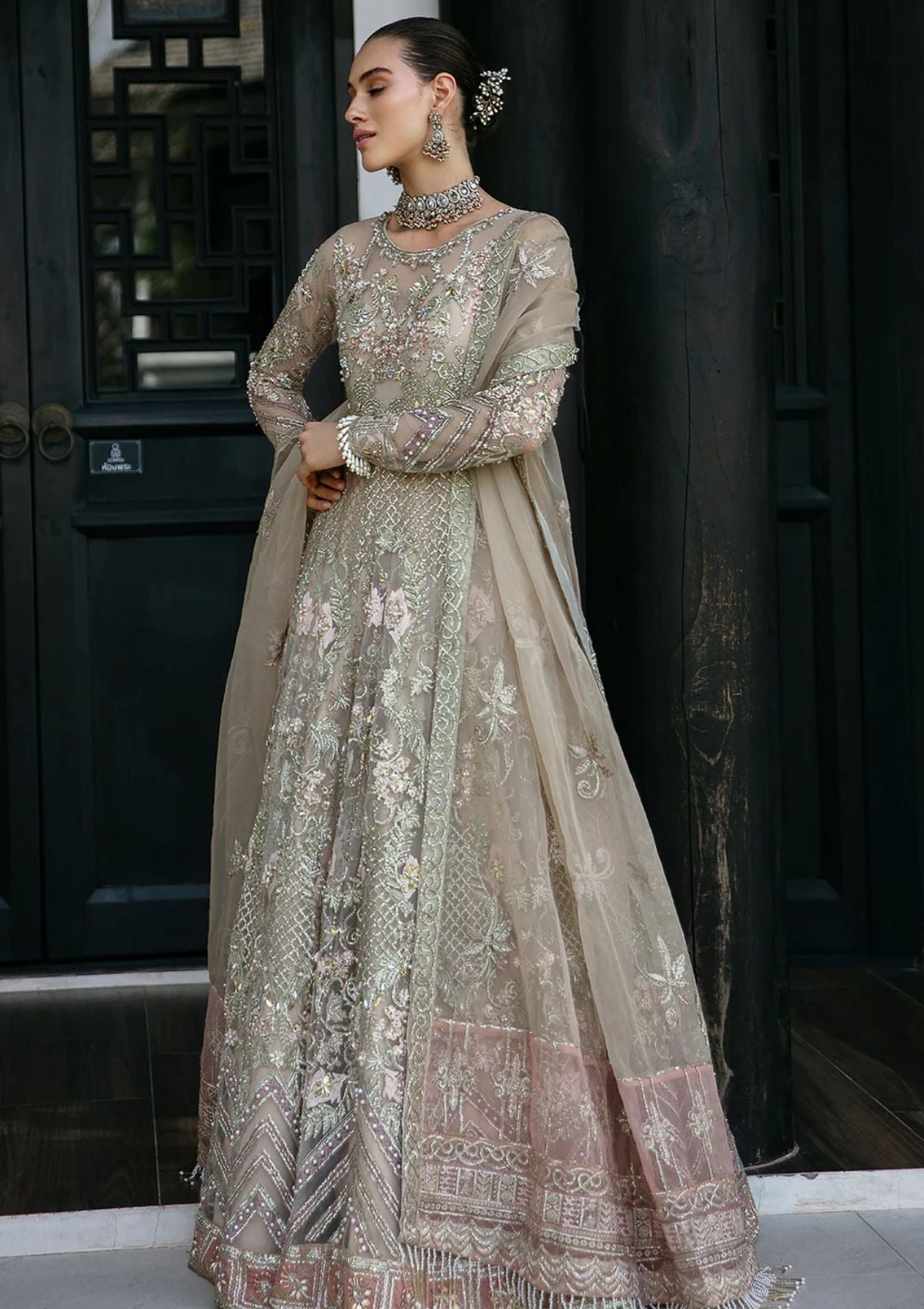 Wedding Collection - Avyana - Surmaya - Nora - D#03 - Official Avyana - Agha Fabrics UK