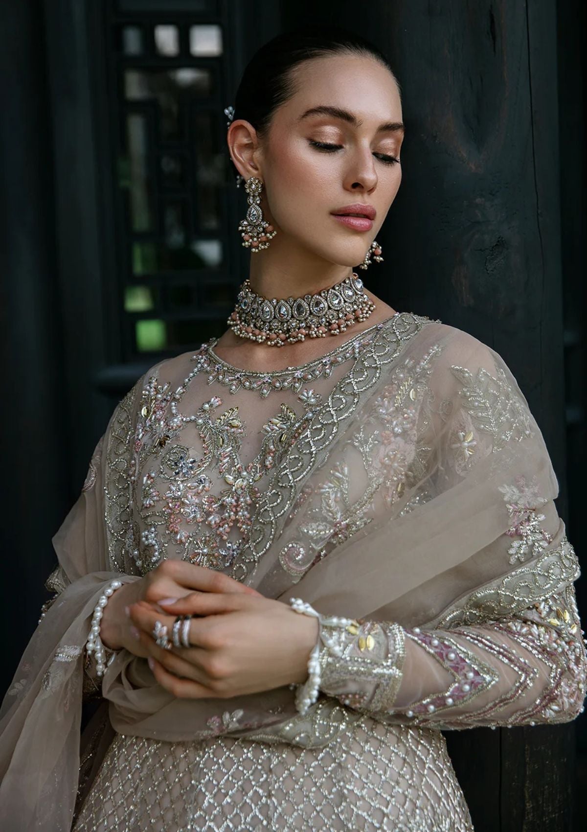 Wedding Collection - Avyana - Surmaya - Nora - D#03 - Official Avyana - Agha Fabrics UK