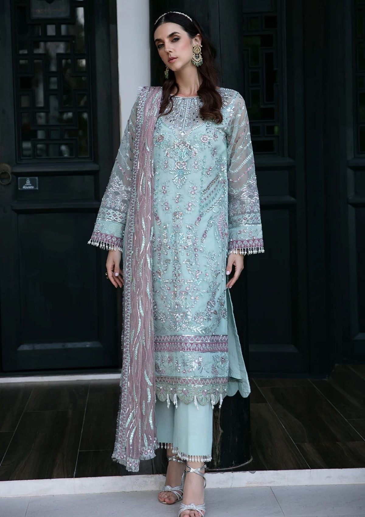 Wedding Collection - Avyana - Surmaya - Selene - D#04 - Official Avyana - Agha Fabrics UK