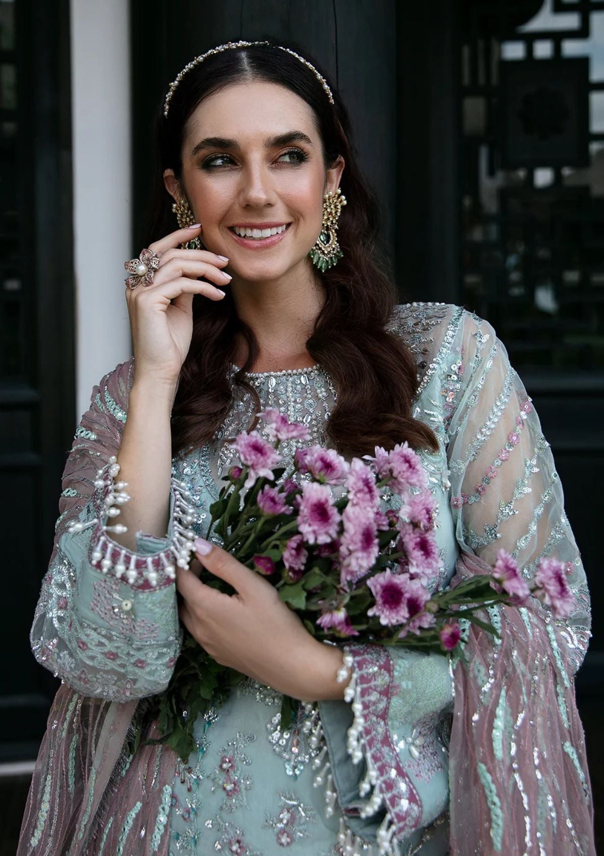 Wedding Collection - Avyana - Surmaya - Selene - D#04 - Official Avyana - Agha Fabrics UK