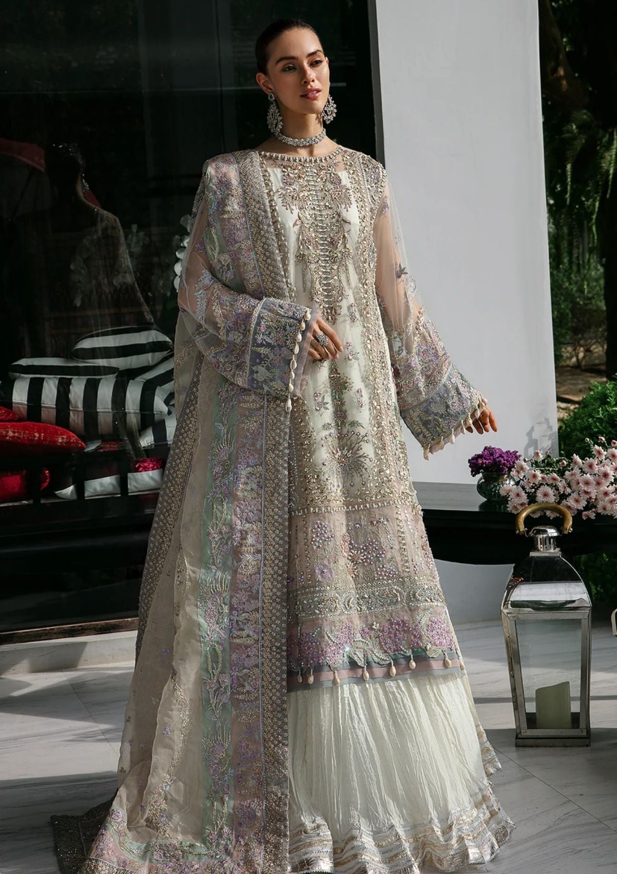 Wedding Collection - Avyana - Surmaya - Elaya - D#02 - Official Avyana - Agha Fabrics UK