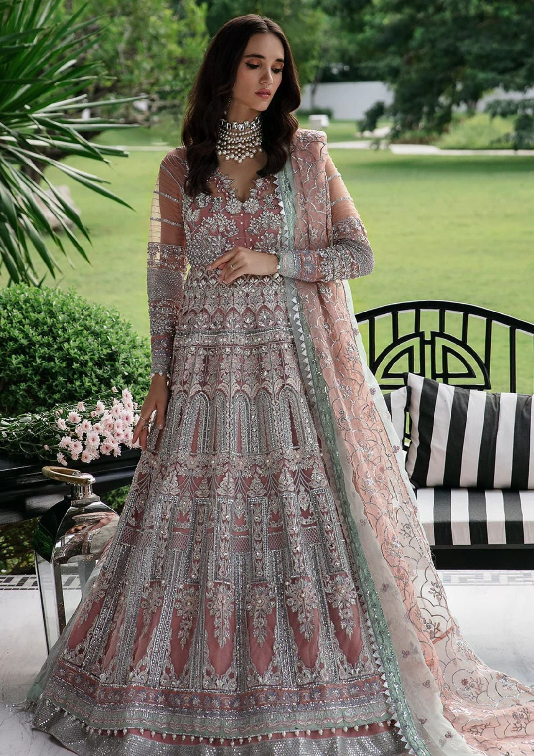 Wedding Collection - Avyana - Surmaya - Shena - D#05 - Official Avyana - Agha Fabrics UK