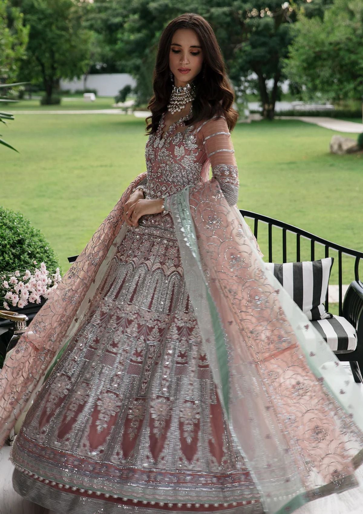 Wedding Collection - Avyana - Surmaya - Shena - D#05 - Official Avyana - Agha Fabrics UK