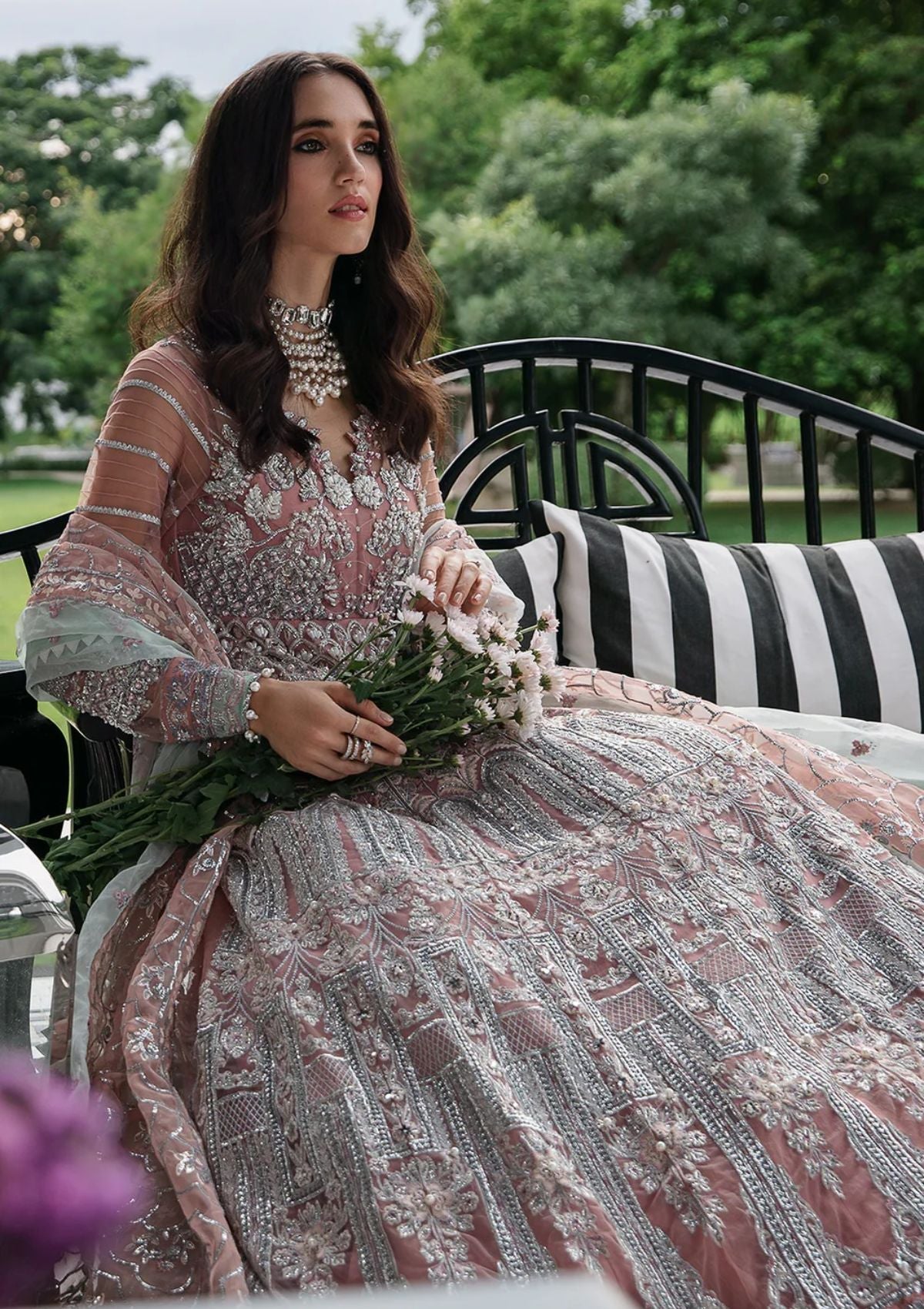 Wedding Collection - Avyana - Surmaya - Shena - D#05 - Official Avyana - Agha Fabrics UK