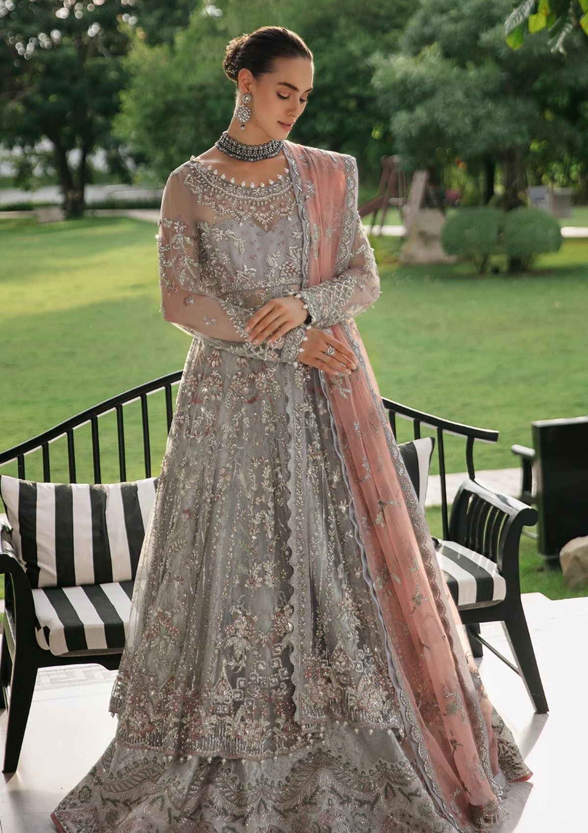 Wedding Collection - Avyana - Surmaya - Zira - D#08 - Official Avyana - Agha Fabrics UK