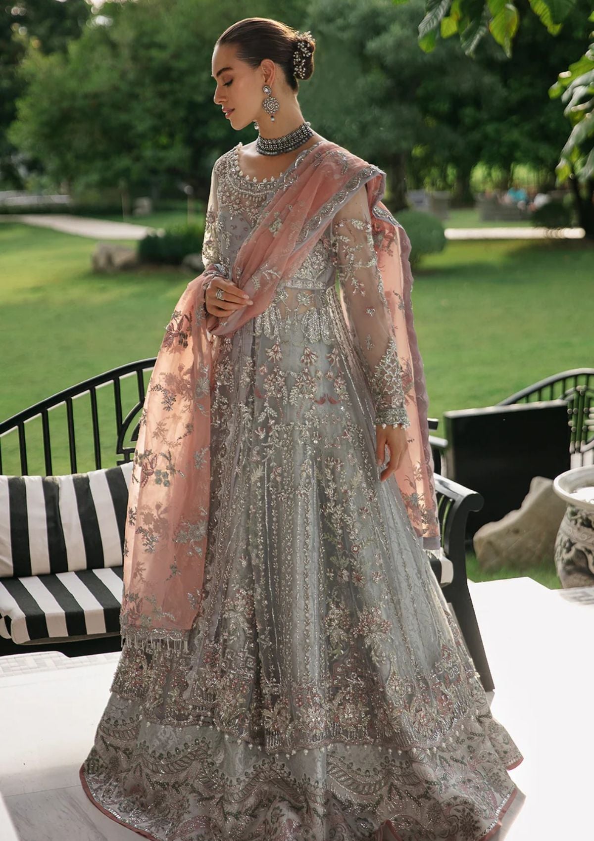 Wedding Collection - Avyana - Surmaya - Zira - D#08 - Official Avyana - Agha Fabrics UK