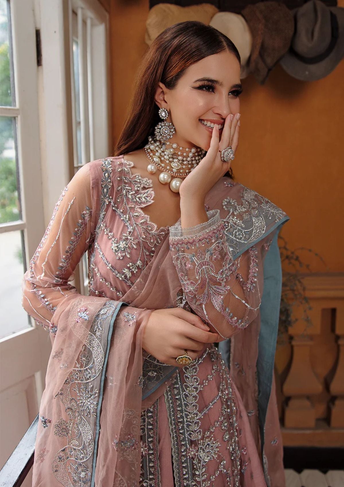 Wedding Collection - Avyana - Surmaya - Aroha - D#07 - Official Avyana - Agha Fabrics UK