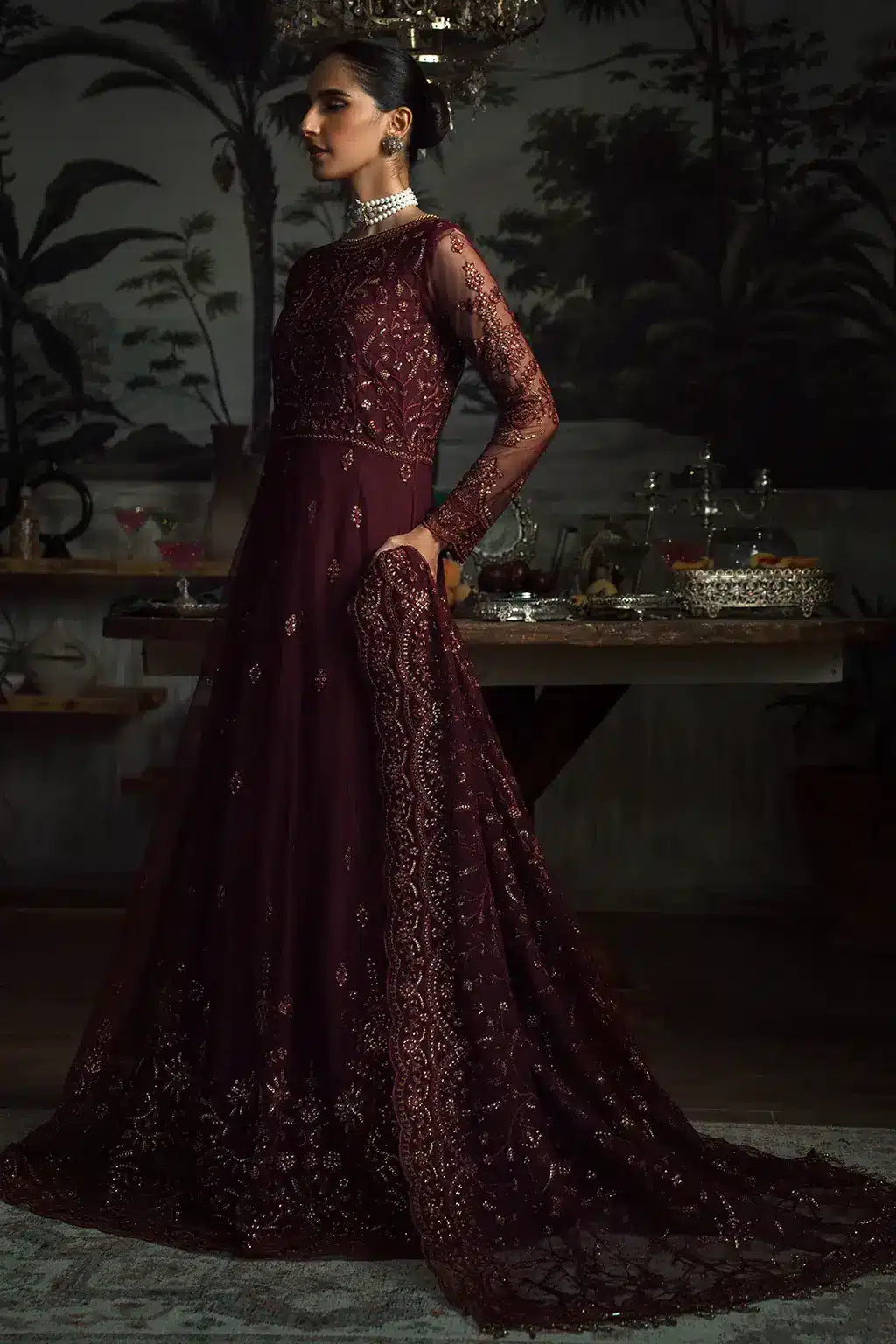 Zarif | LA ROSELLA Formals | ZLR 06 CARMINE