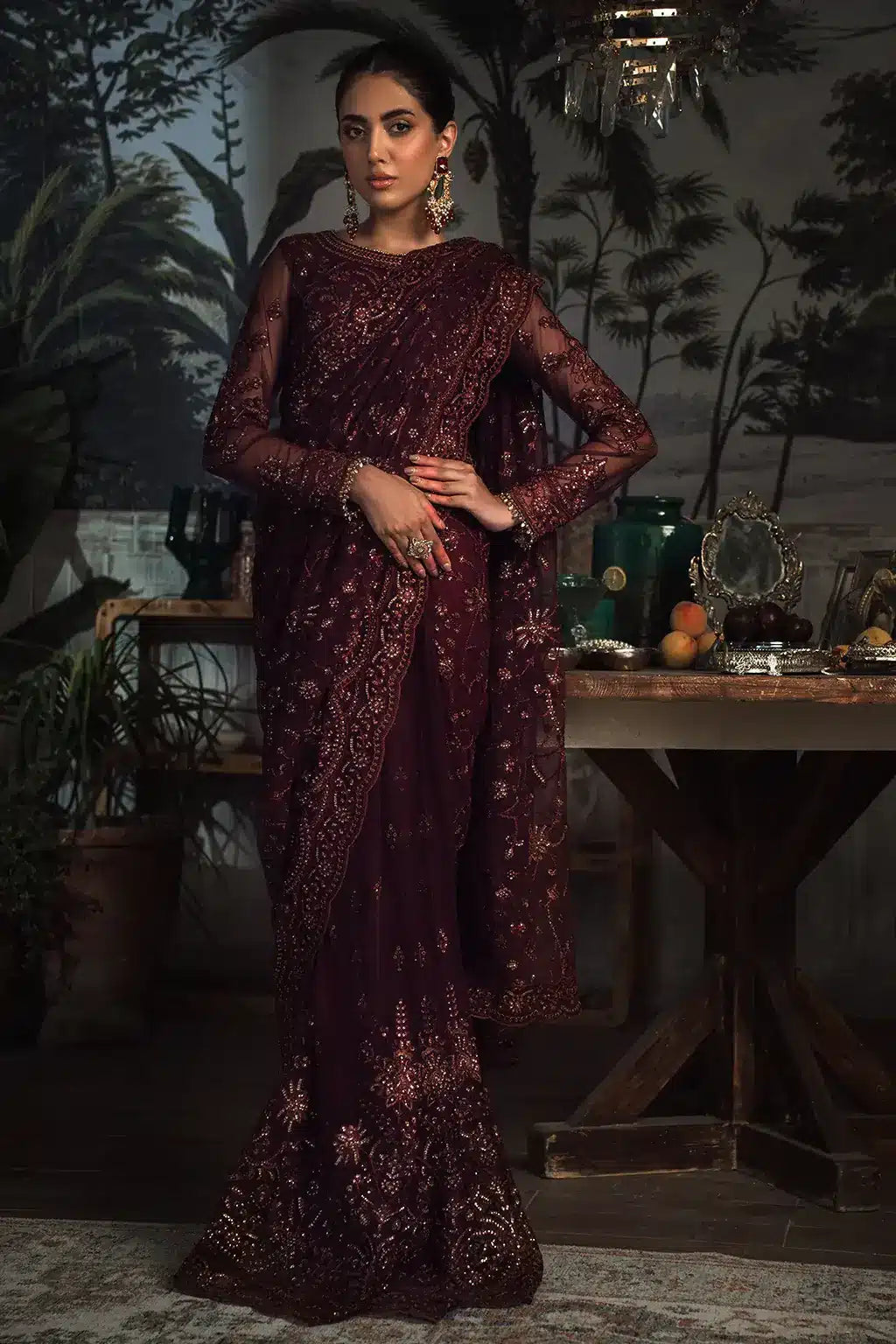 Zarif | LA ROSELLA Formals | ZLR 06 CARMINE