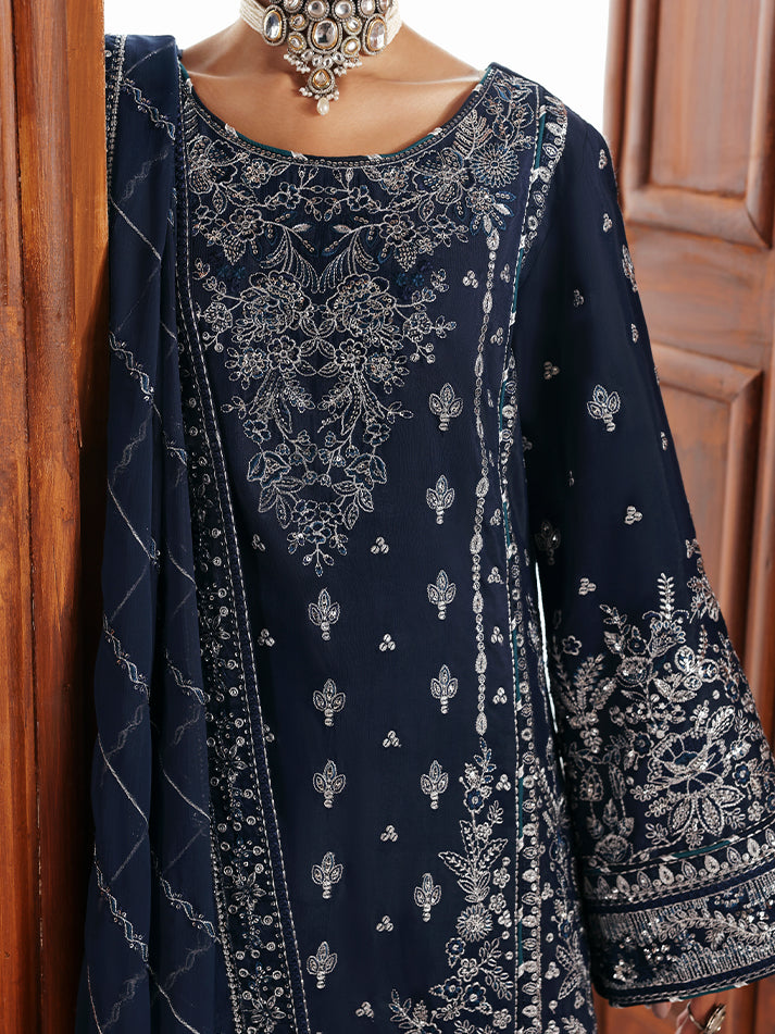 Gulaal | Serica Raw Silk | Saphira - Official Gulaal - Agha Fabrics UK