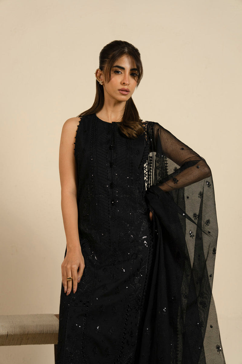 Alkaram | Summer 26 | SF-01-26-Black