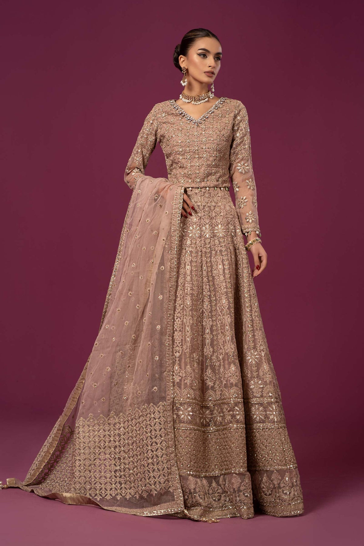 Maria B | Formal Wears | SF-EF24-02 -  Maria B Formal -  Agha Fabrics