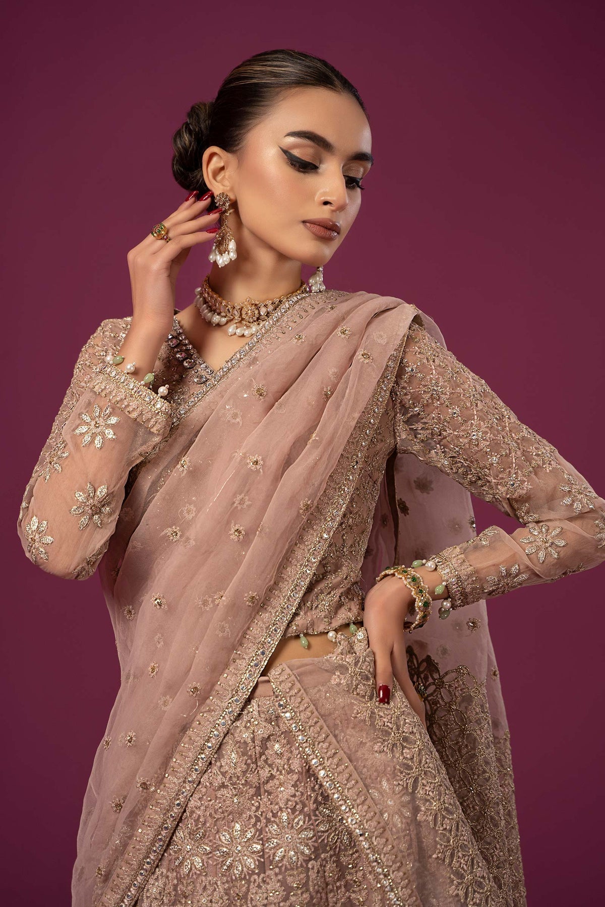 Maria B | Formal Wears | SF-EF24-02 -  Maria B Formal -  Agha Fabrics