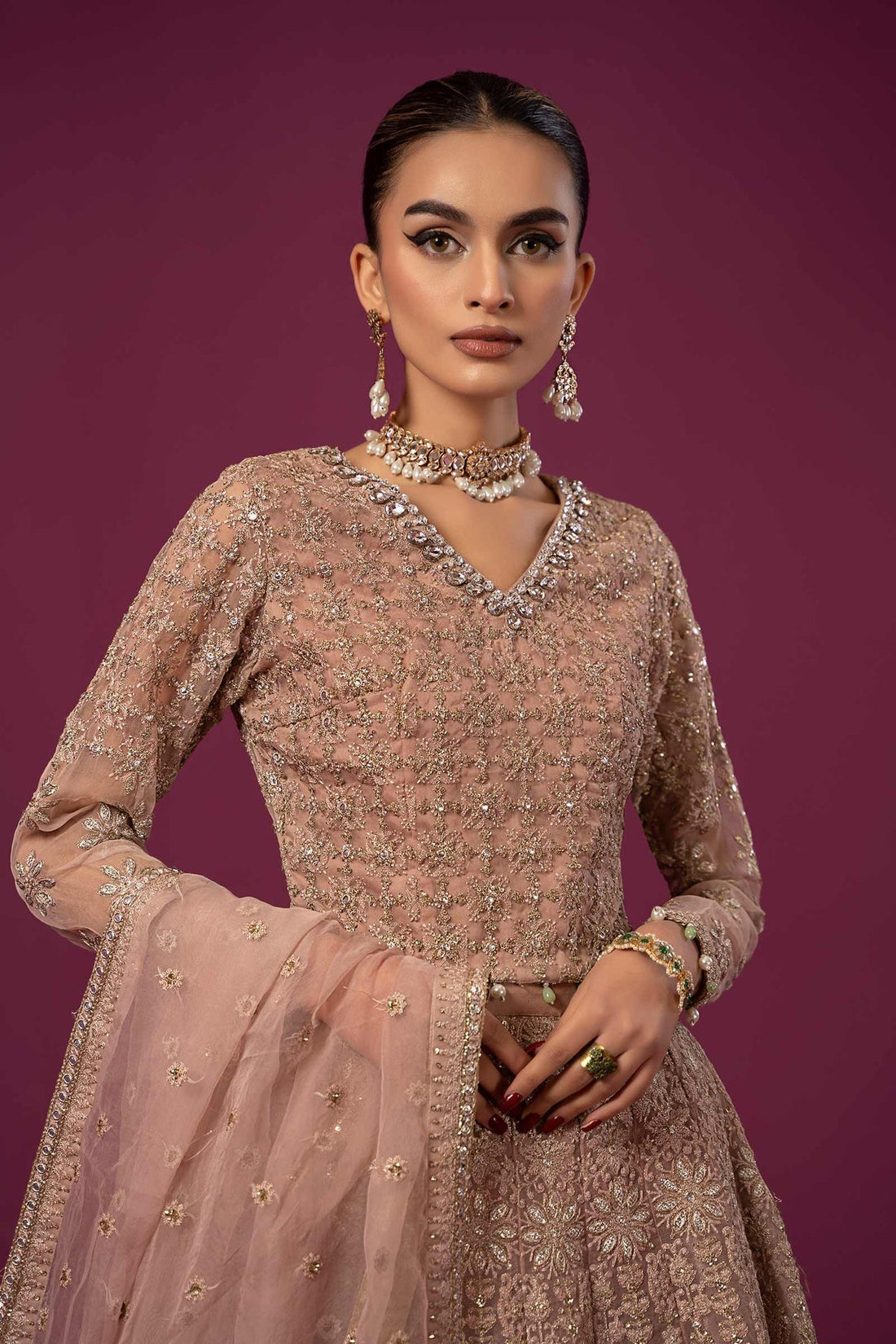 Maria B | Formal Wears | SF-EF24-02 -  Maria B Formal -  Agha Fabrics