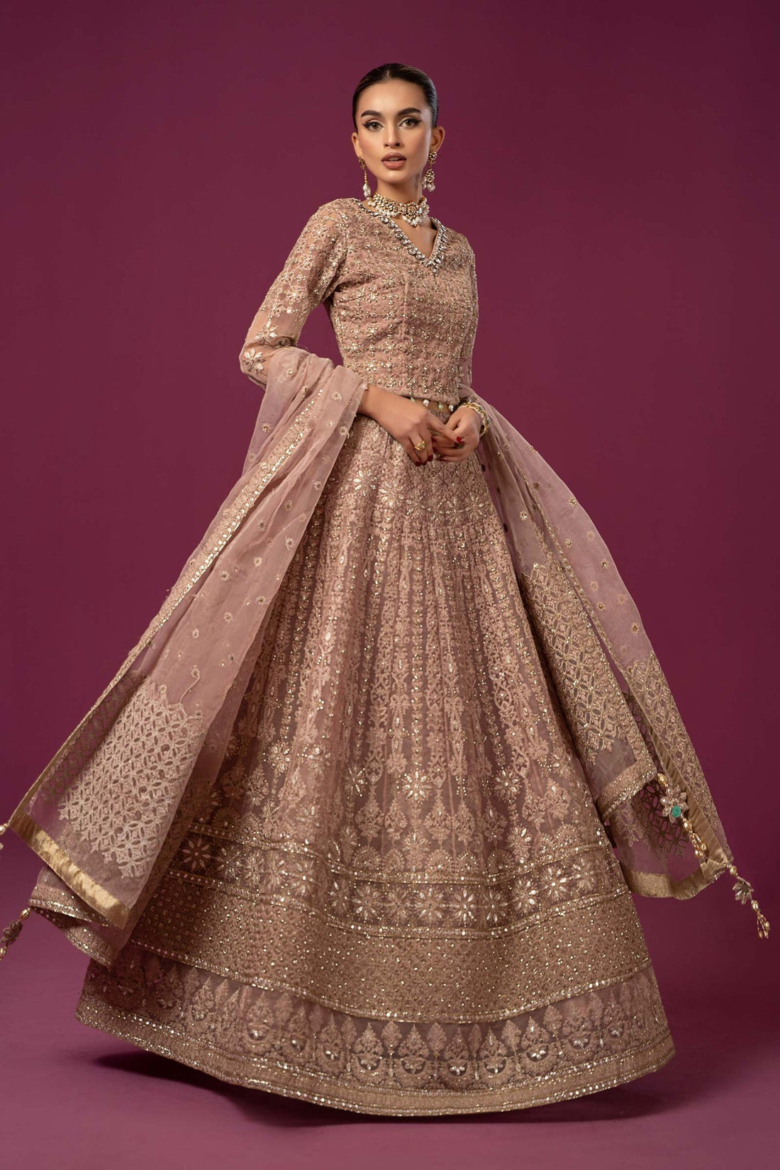 Maria B | Formal Wears | SF-EF24-02 -  Maria B Formal -  Agha Fabrics