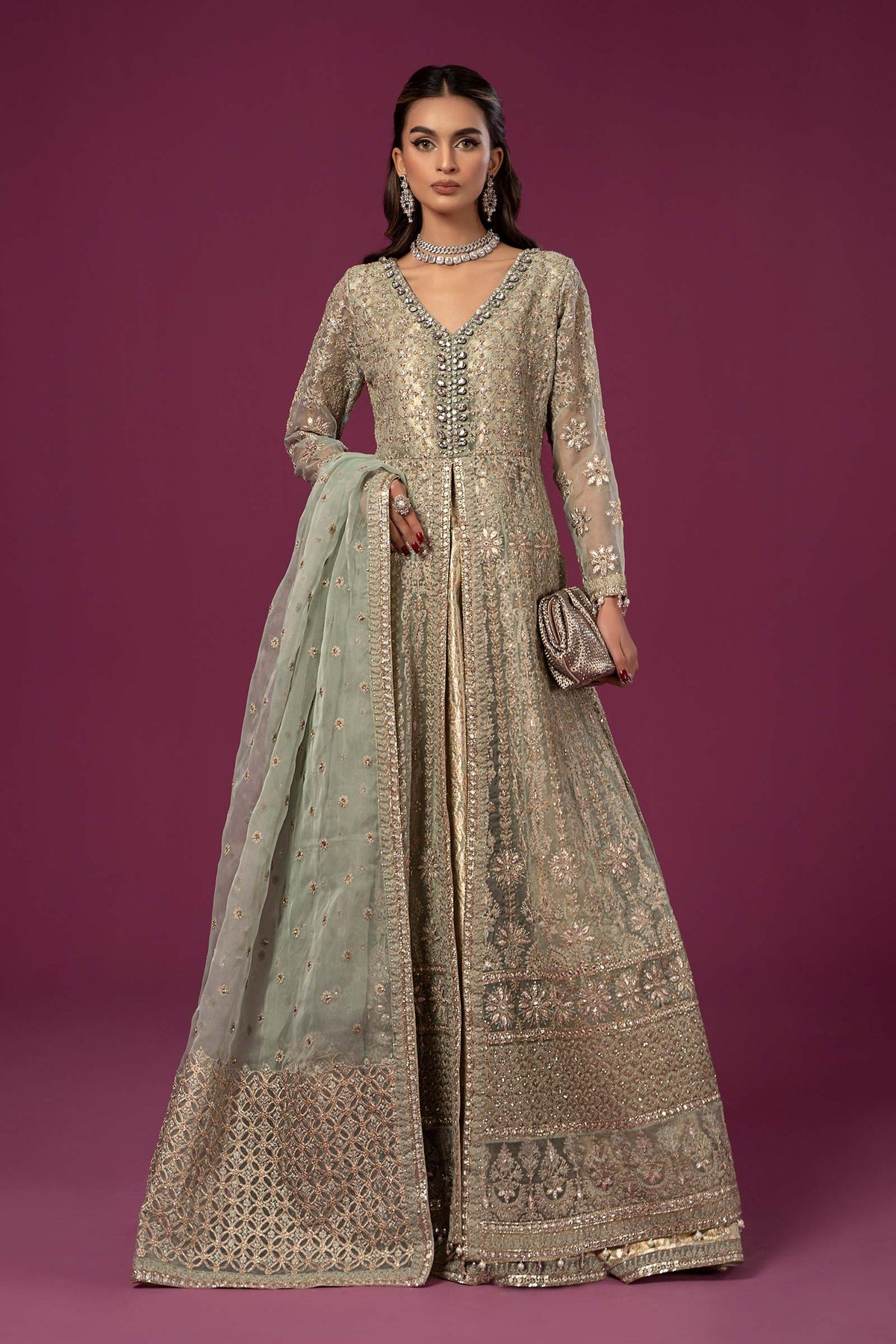 Maria B | Formal Wears | SF-EF24-04 -  Maria B Formal -  Agha Fabrics