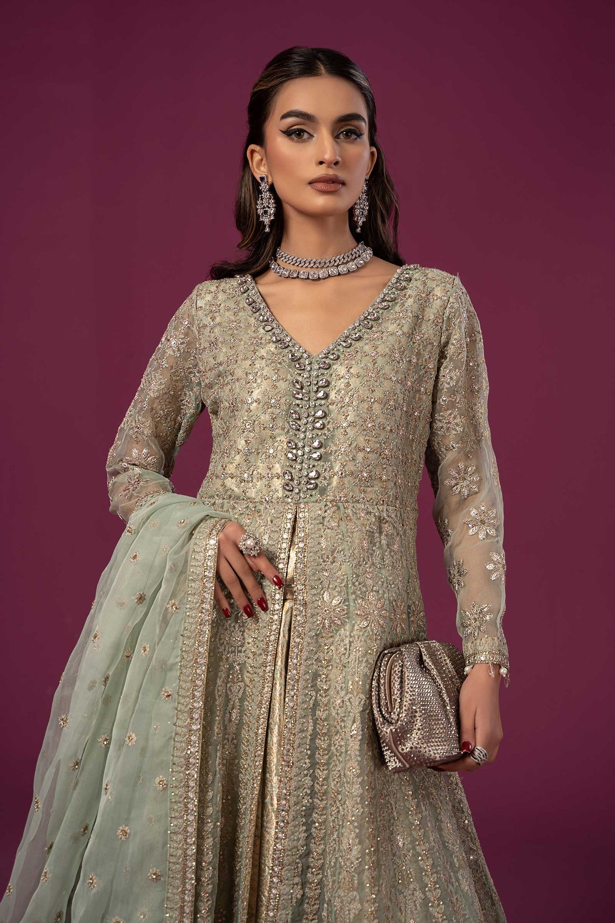 Maria B | Formal Wears | SF-EF24-04 -  Maria B Formal -  Agha Fabrics