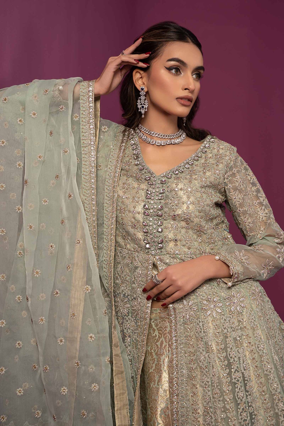 Maria B | Formal Wears | SF-EF24-04 -  Maria B Formal -  Agha Fabrics