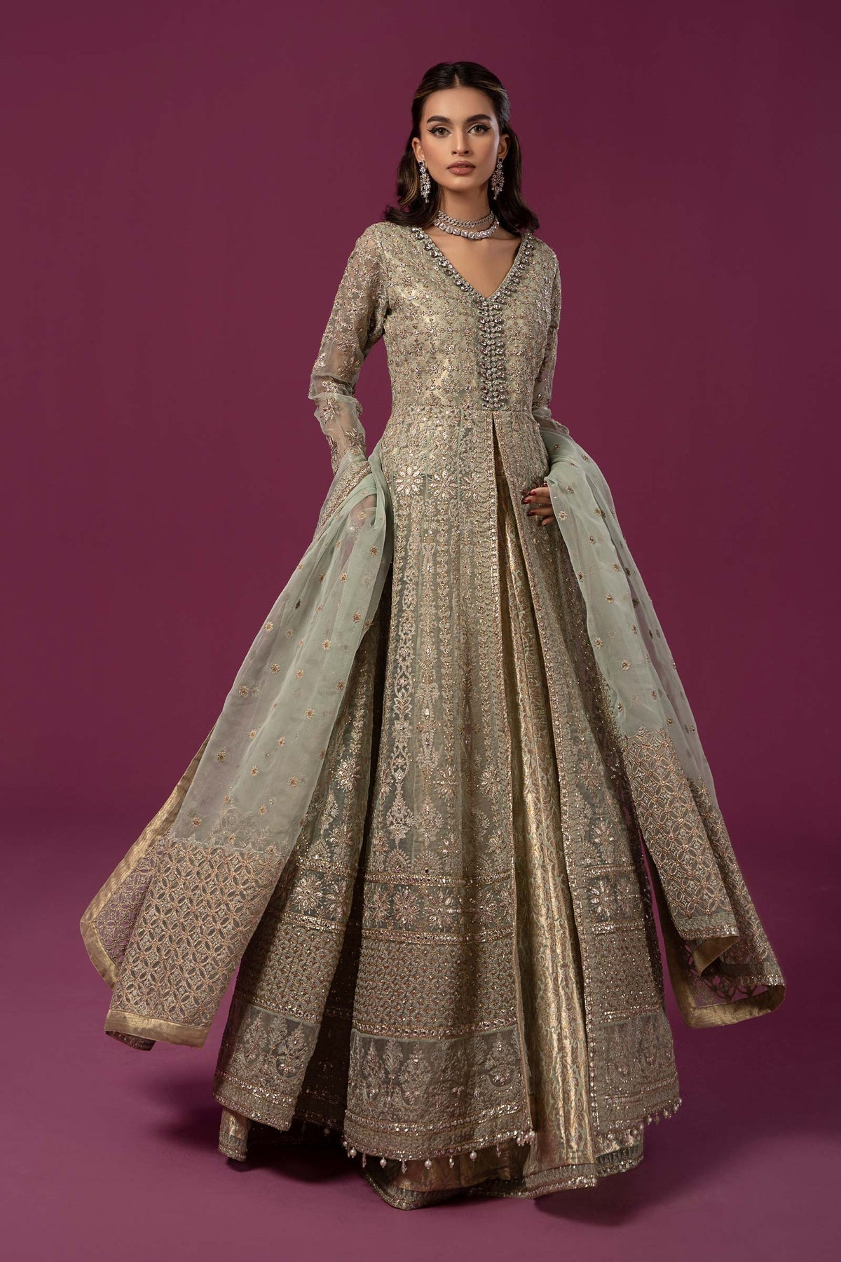 Maria B | Formal Wears | SF-EF24-04 -  Maria B Formal -  Agha Fabrics