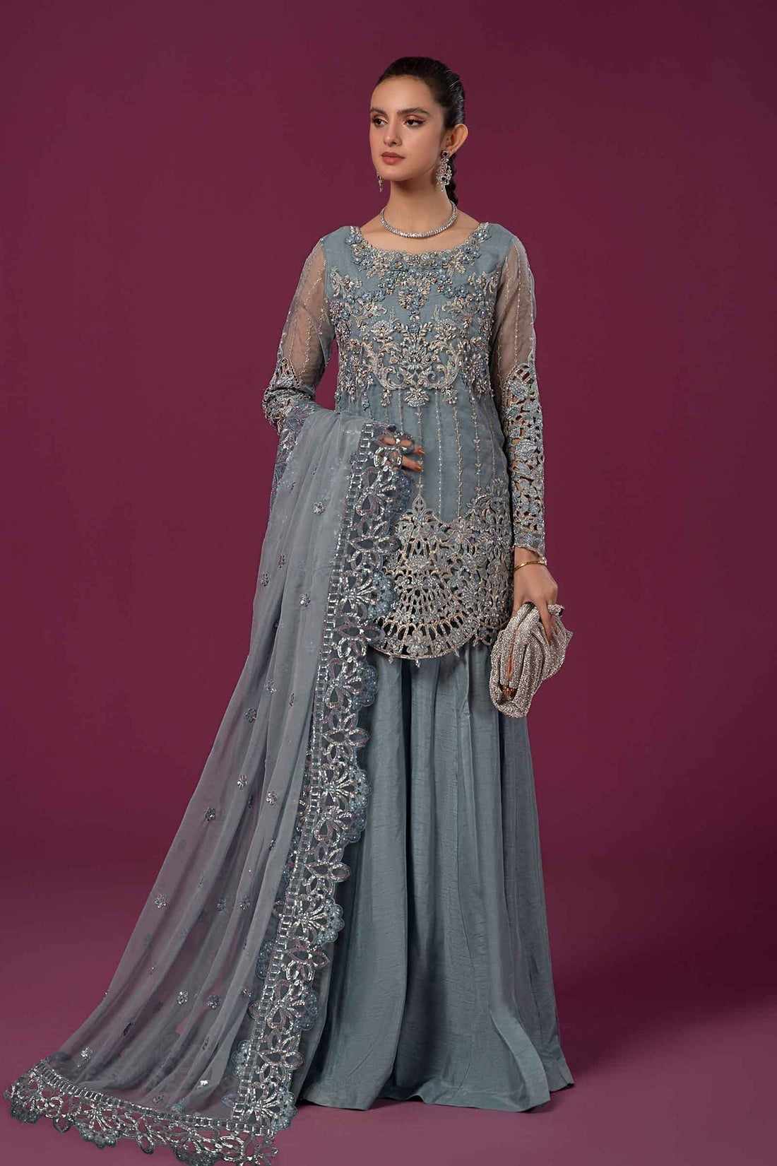 Maria B | Formal Wears | SF-EF24-22 -  Maria B Formal -  Agha Fabrics