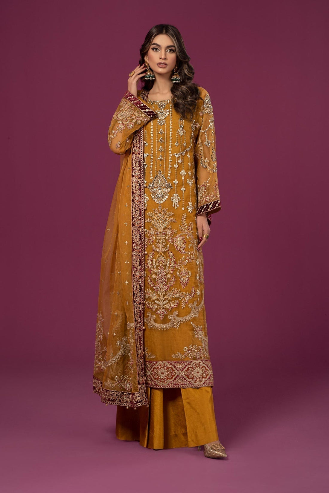 Maria B | Formal Wears | SF-EF24-45 -  Maria B Formal -  Agha Fabrics