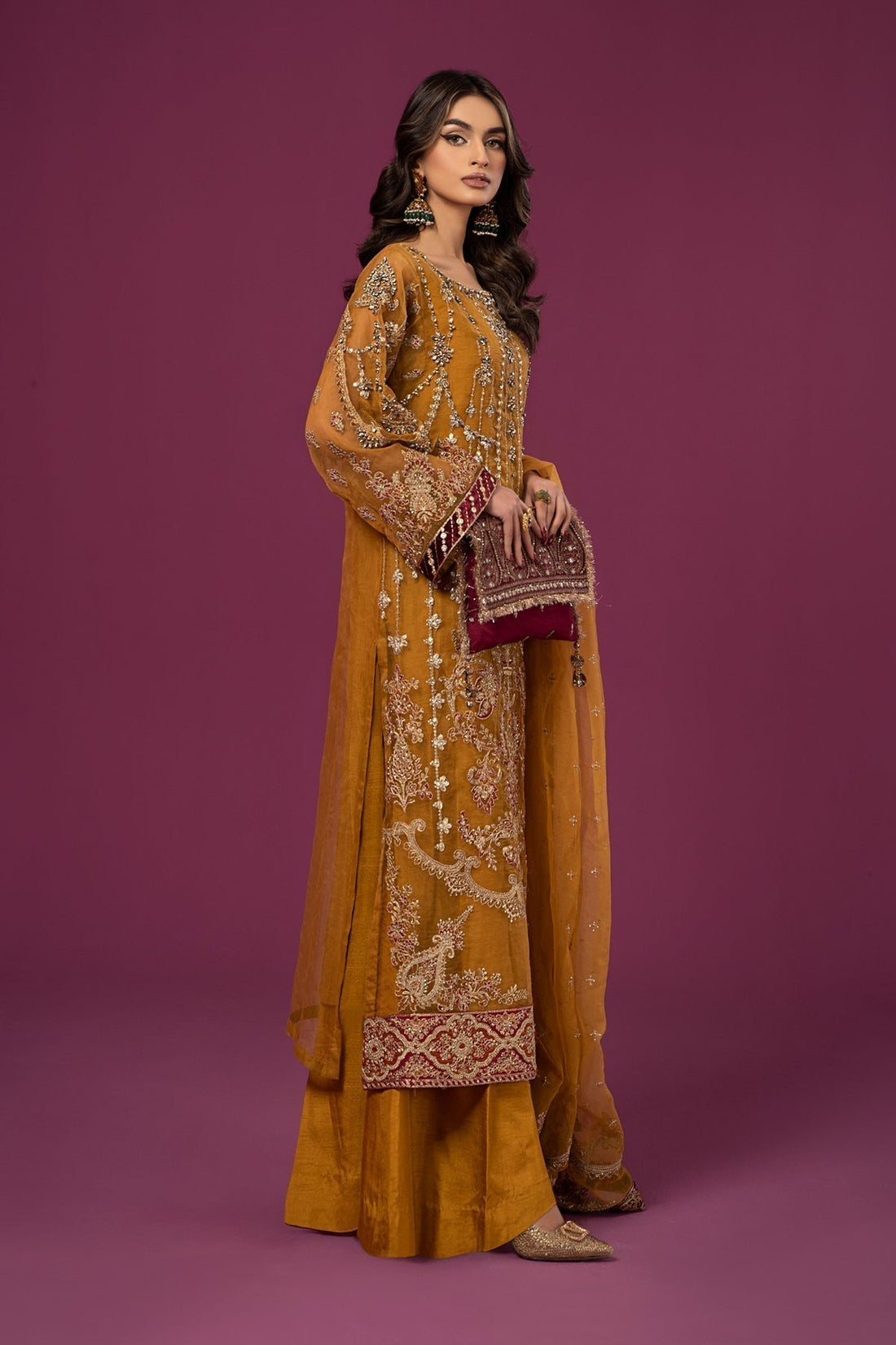 Maria B | Formal Wears | SF-EF24-45 -  Maria B Formal -  Agha Fabrics
