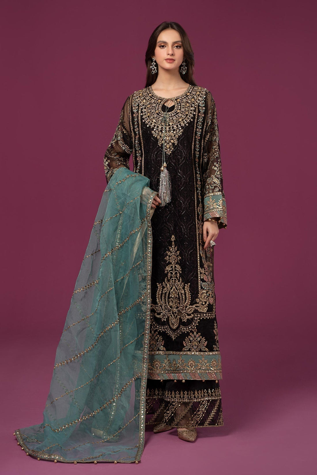 Maria B | Formal Wears | SF-EF24-46 -  Maria B Formal -  Agha Fabrics