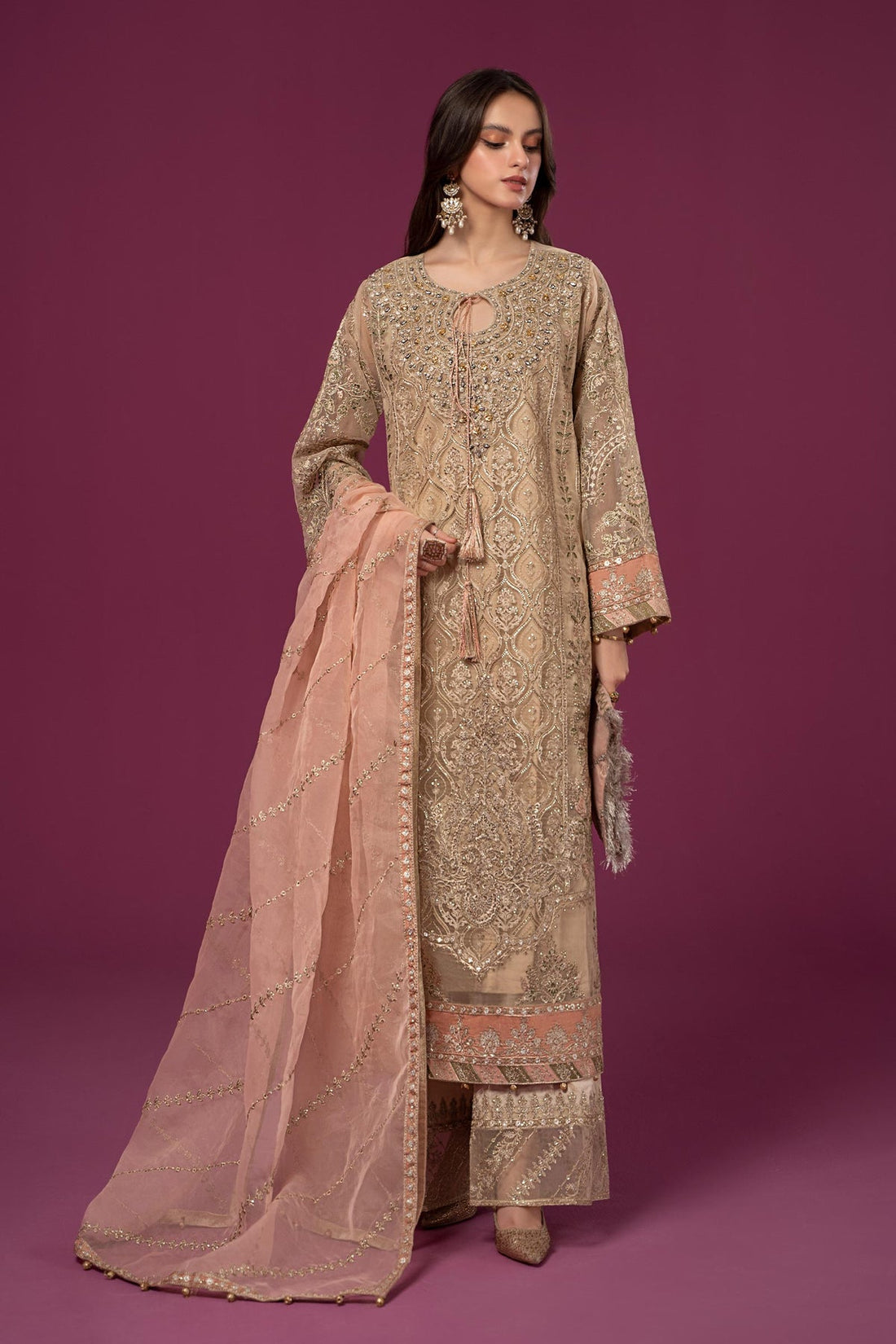 Maria B | Formal Wears | SF-EF24-46 -  Maria B Formal -  Agha Fabrics