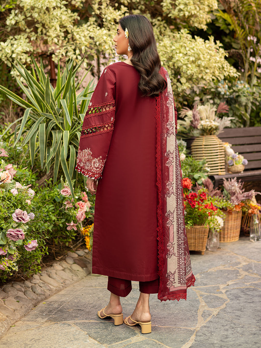 Parishay | Shangrila Luxury Lawn | SHR - 01 - Official Parishay - Agha Fabrics UK