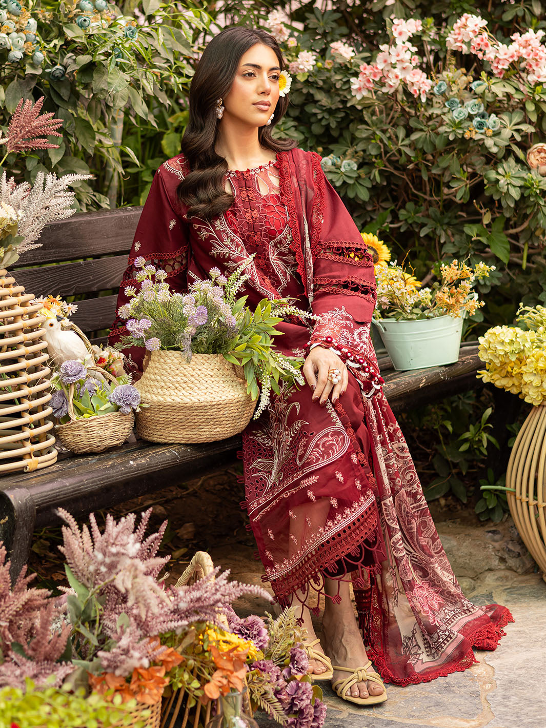 Parishay | Shangrila Luxury Lawn | SHR - 01 - Official Parishay - Agha Fabrics UK