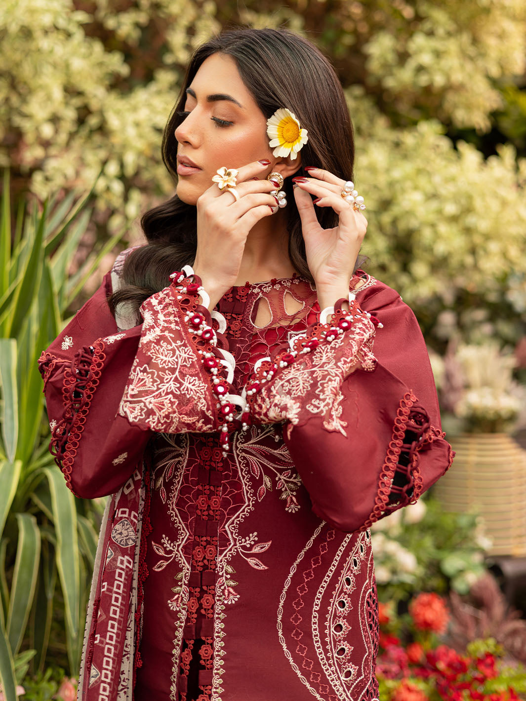 Parishay | Shangrila Luxury Lawn | SHR - 01 - Official Parishay - Agha Fabrics UK