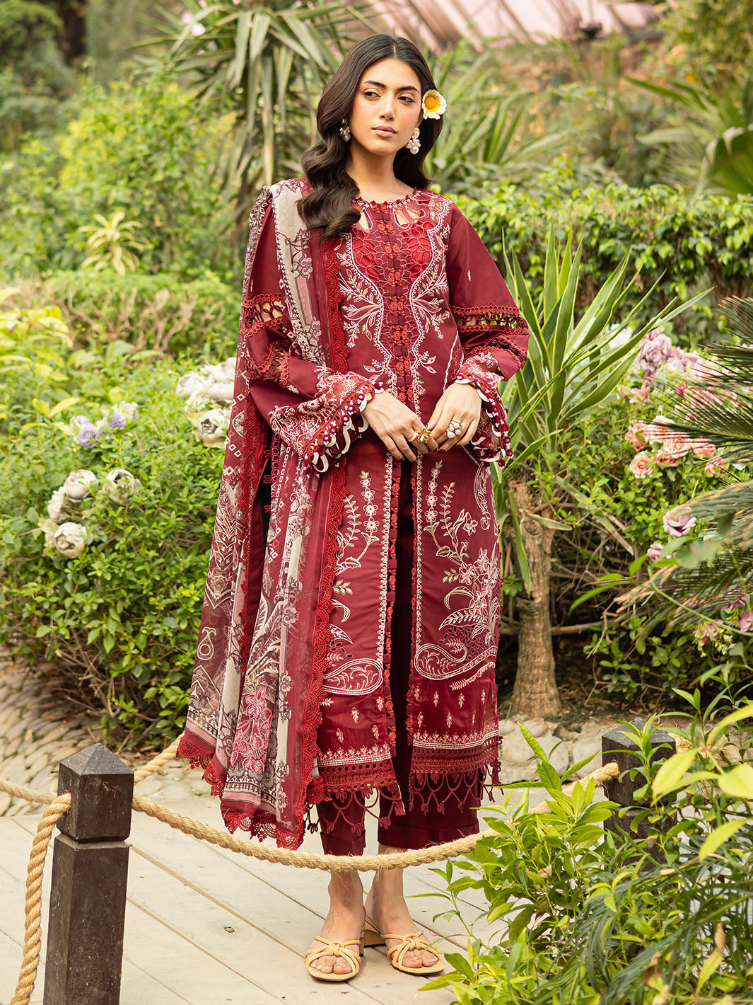 Parishay | Shangrila Luxury Lawn | SHR - 01 - Official Parishay - Agha Fabrics UK