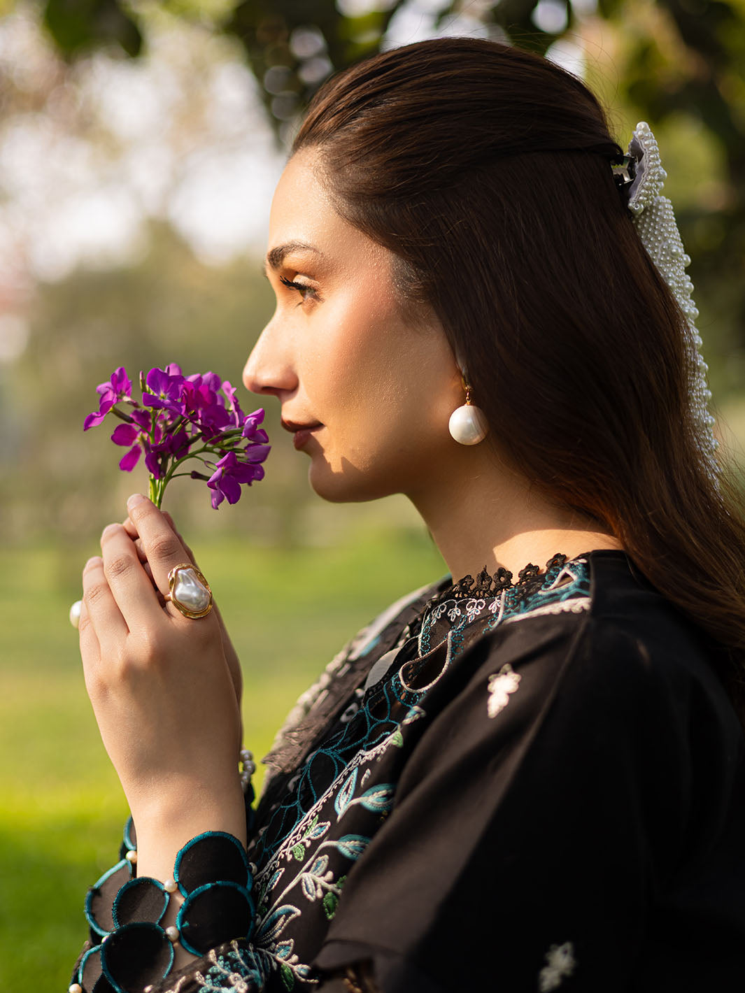 Parishay | Shangrila Luxury Lawn | SHR - 02 - Official Parishay - Agha Fabrics UK