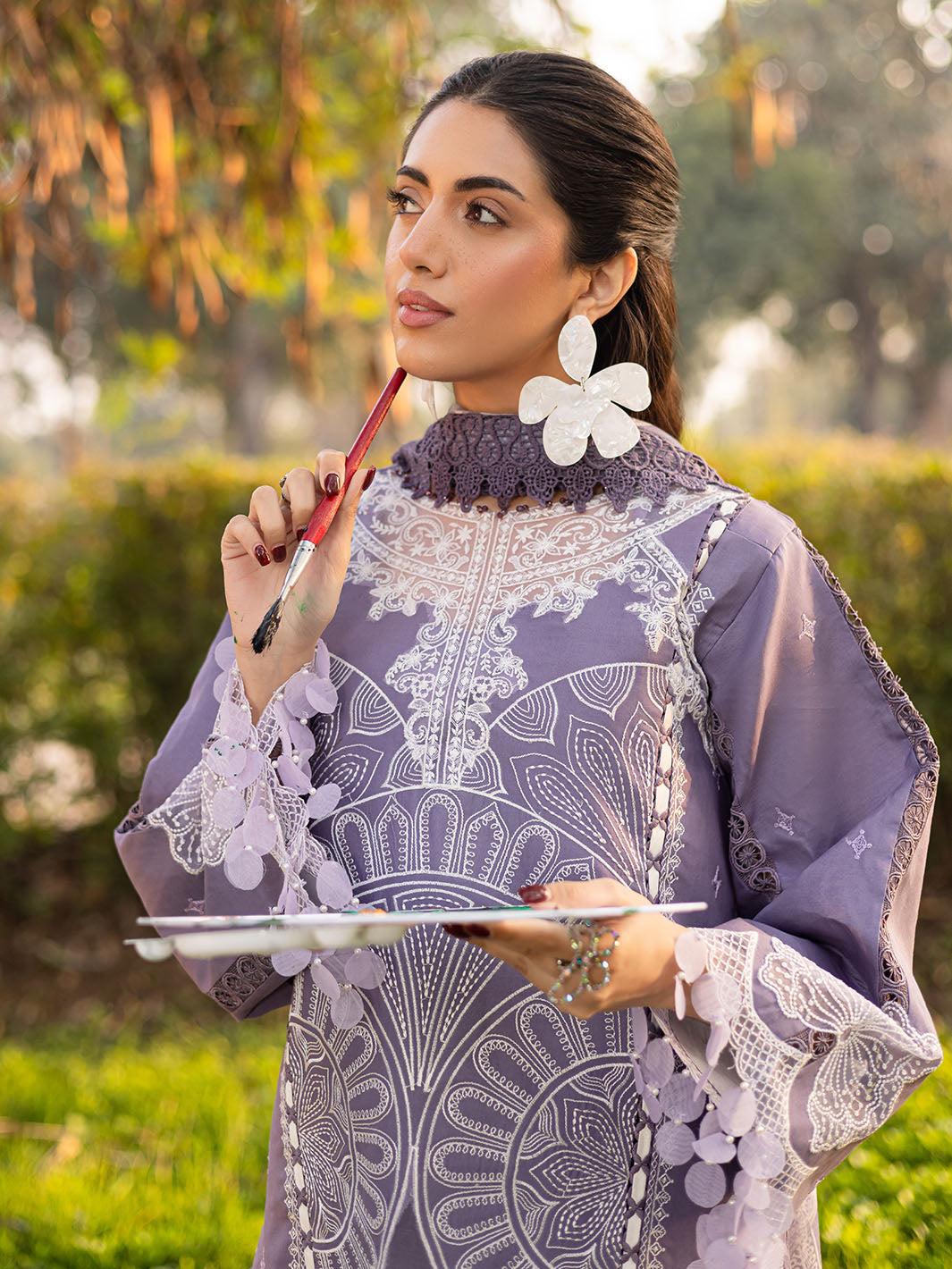 Parishay | Shangrila Luxury Lawn | SHR - 03 - Official Parishay - Agha Fabrics UK