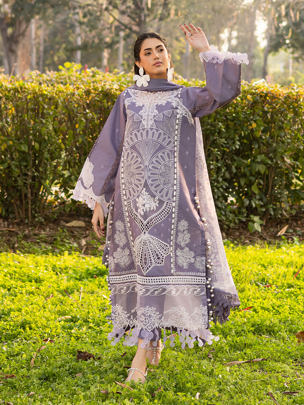Parishay | Shangrila Luxury Lawn | SHR - 03 - Official Parishay - Agha Fabrics UK