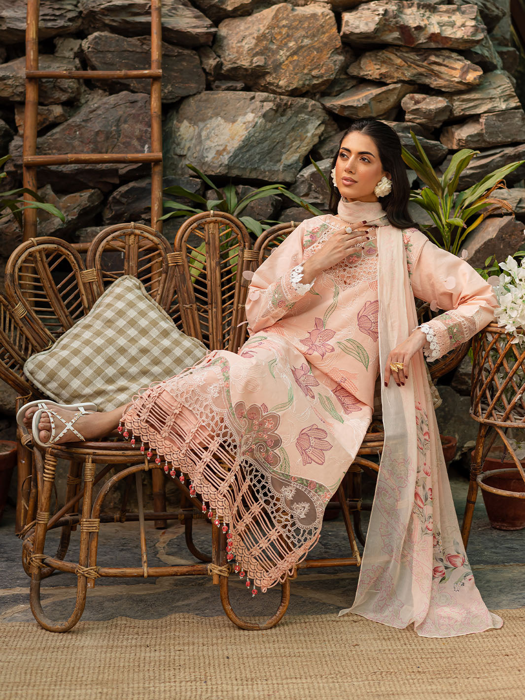 Parishay | Shangrila Luxury Lawn | SHR - 06 - Official Parishay - Agha Fabrics UK