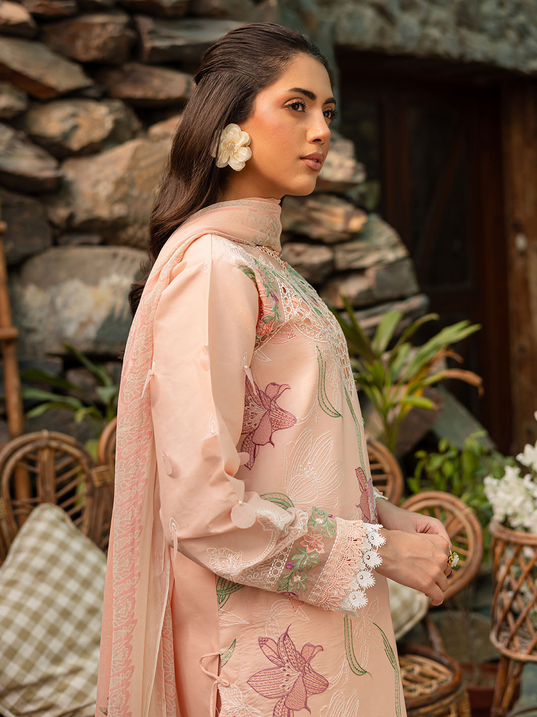 Parishay | Shangrila Luxury Lawn | SHR - 06 - Official Parishay - Agha Fabrics UK