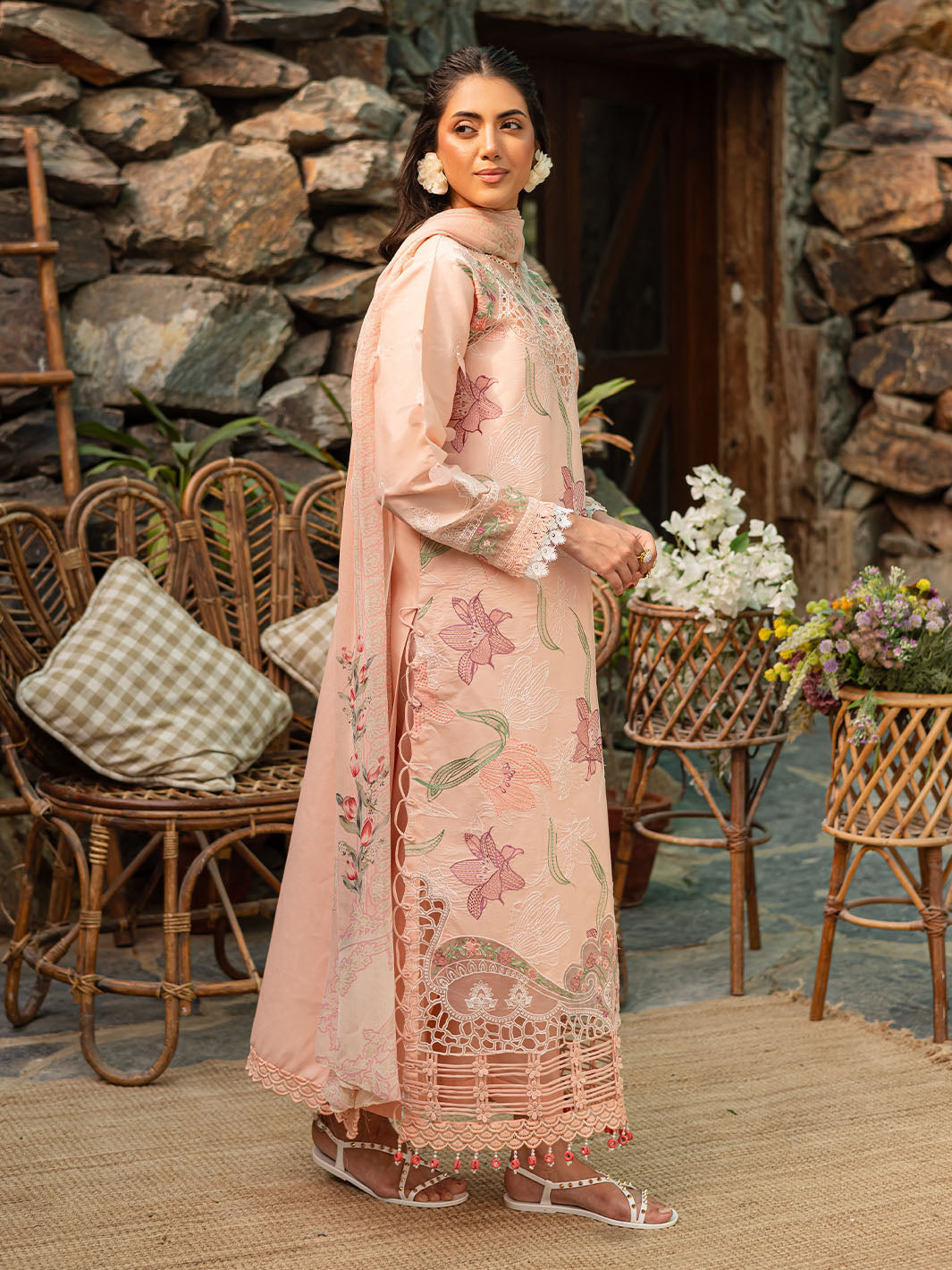 Parishay | Shangrila Luxury Lawn | SHR - 06 - Official Parishay - Agha Fabrics UK