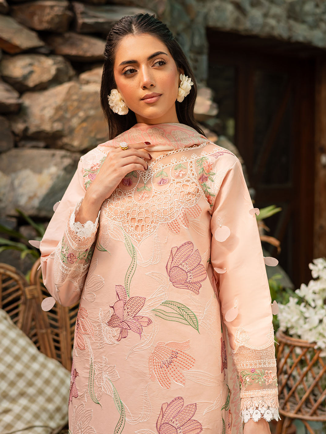 Parishay | Shangrila Luxury Lawn | SHR - 06 - Official Parishay - Agha Fabrics UK