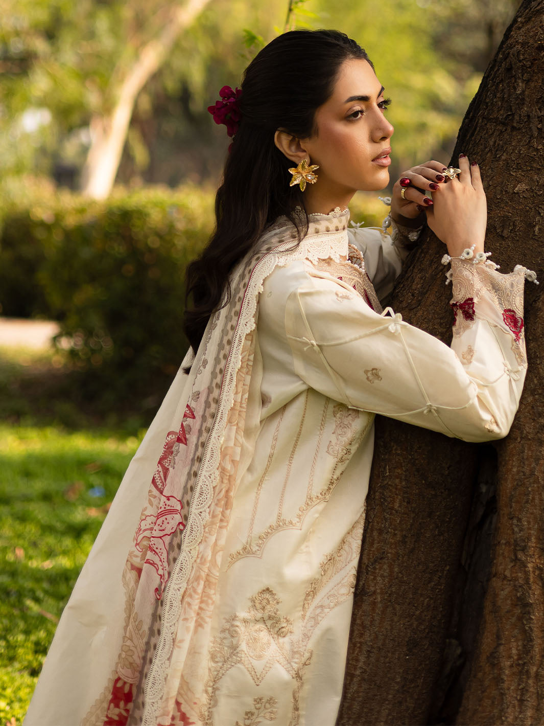 Parishay | Shangrila Luxury Lawn | SHR - 07 - Official Parishay - Agha Fabrics UK