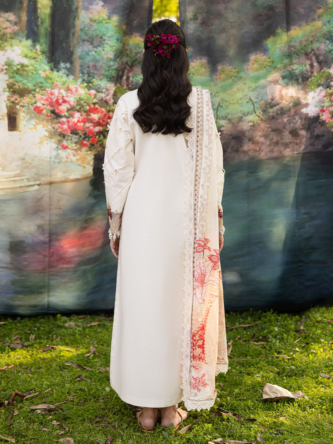 Parishay | Shangrila Luxury Lawn | SHR - 07 - Official Parishay - Agha Fabrics UK