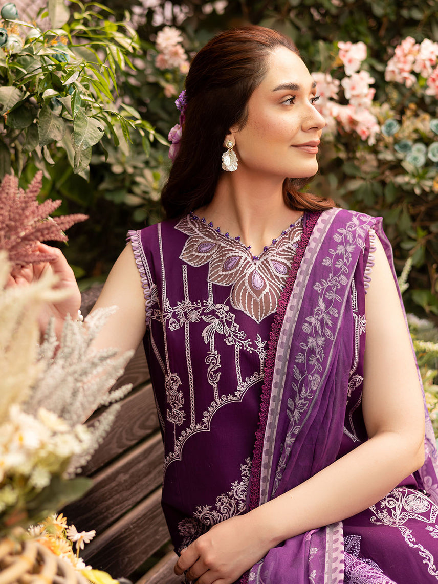 Parishay | Shangrila Luxury Lawn | SHR - 08 - Official Parishay - Agha Fabrics UK