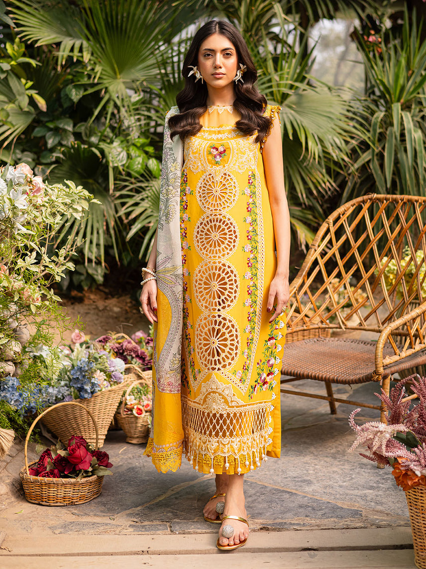 Parishay | Shangrila Luxury Lawn | SHR - 09 - Official Parishay - Agha Fabrics UK
