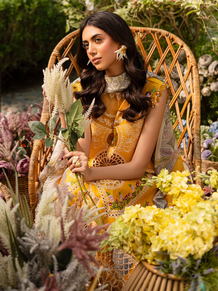 Parishay | Shangrila Luxury Lawn | SHR - 09 - Official Parishay - Agha Fabrics UK