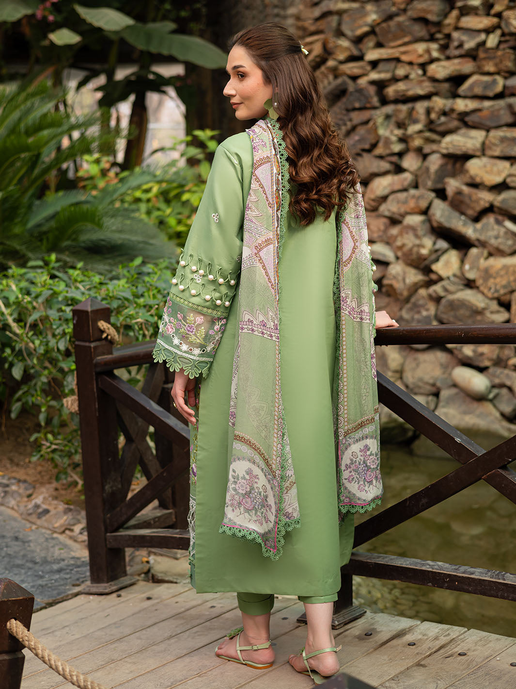 Parishay | Shangrila Luxury Lawn | SHR - 10 - Official Parishay - Agha Fabrics UK