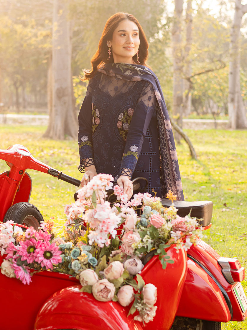 Parishay | Shangrila Luxury Lawn | SHR - 11 - Official Parishay - Agha Fabrics UK
